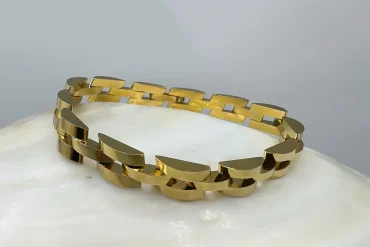 دستبند رولکس طلایی