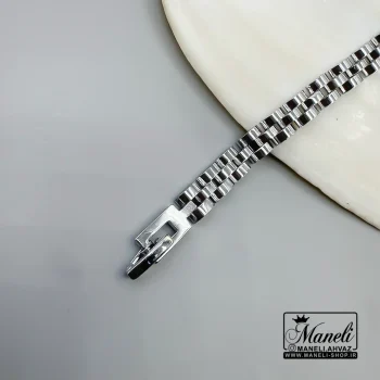 دستبند رولکس نقره ای استیل رنگ ثابت|14040768 - Image 2