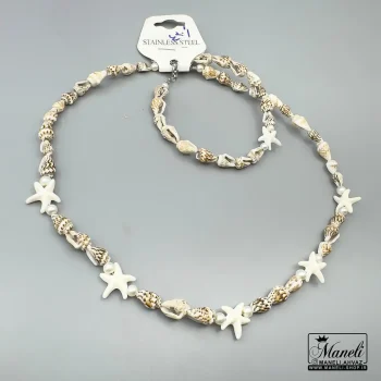 گردنبند صدف وستاره