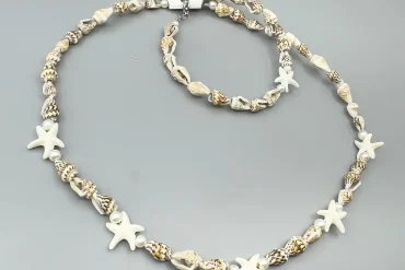 گردنبند صدف وستاره