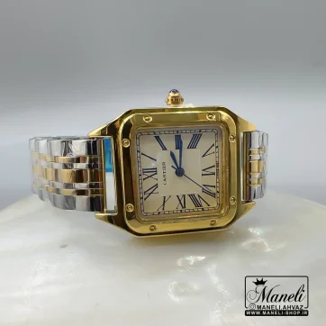 ساعت زنانه کارتیر طلایی و سیلور