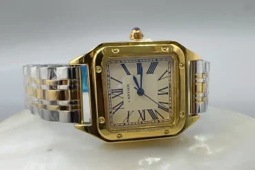 ساعت زنانه کارتیر طلایی و سیلور