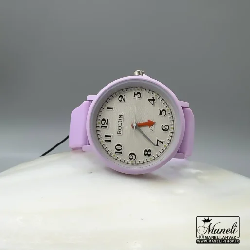 ساعت بنفش دخترانه