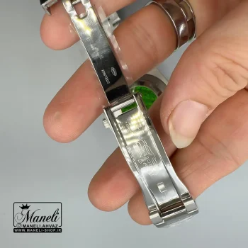 ساعت رولکس اویستر مدل دیت جاست سیلور با صفحه ی مشکی|14040787 - Image 5