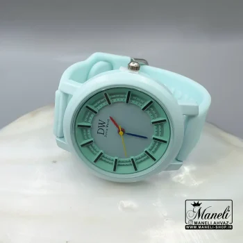 ساعت سبزآبی سلیکونی dovix اسپرت دخترانه|14040780 - Image 4