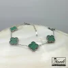 دستبند زنانه ونکلیف سیلور و سبز |14040748 - Image 2