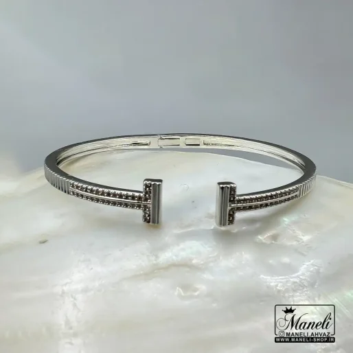 دستبند تیفانی زنانه نگین مخراج شده