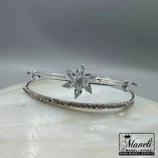 دستبند نقره ای فریسایز