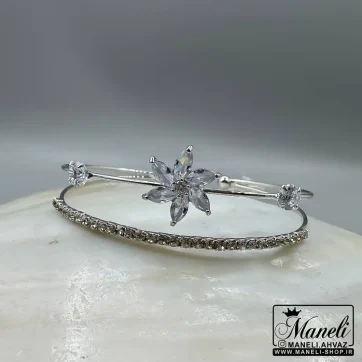 دستبند نقره ای فریسایز