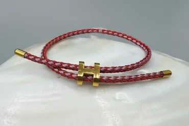 دستبند هرمس قرمز