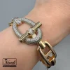 دستبند تیفانی طلایی (هرمس)زنانه رنگ ثابت|14040897 - Image 4