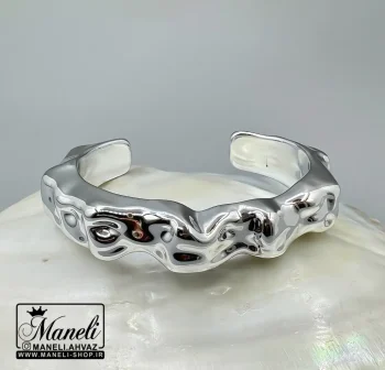 دستبند|بنگل زنانه  ساده و شیک وسبک|14040924 - Image 4