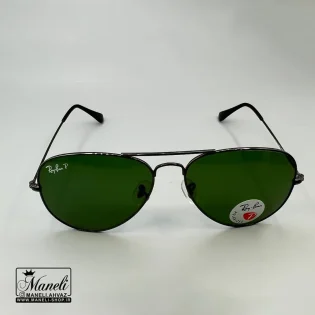 عینک ری بن مشکی شیشه سبز