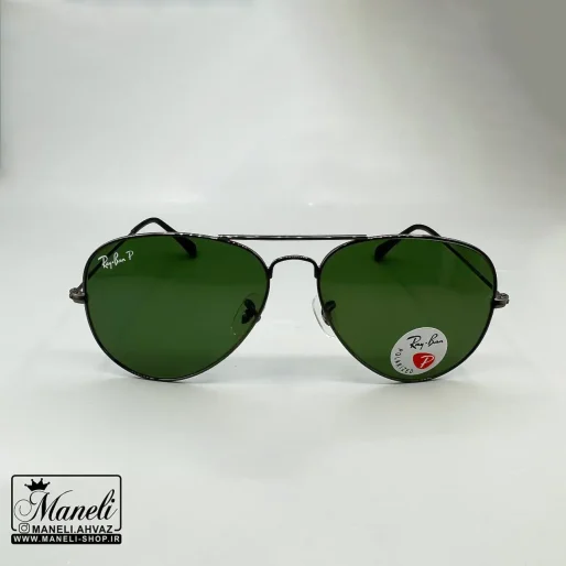 عینک ری بن مشکی شیشه سبز