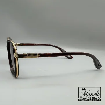 عینک چند ضلعی ری بن قهوه ای