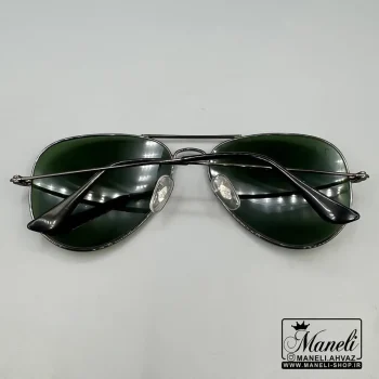 عینک ری بن شیشه سبز قاب مشکی |140408137 - Image 5