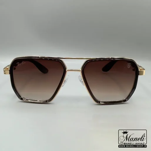 عینک چند ضلعی قهوه ای ری بن