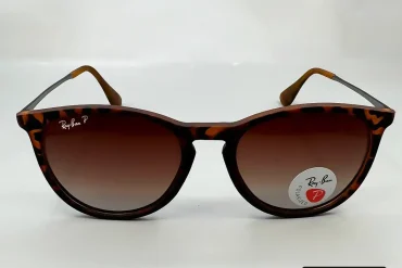 عینک ری بن قهو ه ای پلنگی