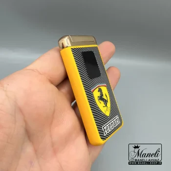 فندک مشکی شارژی FERRARI با لوگوی|140408153 - Image 5