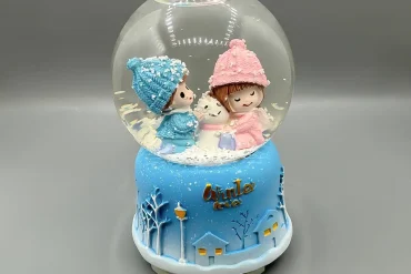 گوی آبی و صورتی دوقلو موزیکال