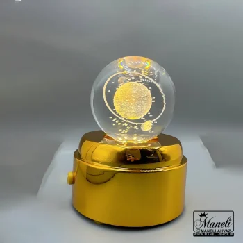 گوی چراغدار ماه و دختر چرخان ریموت دار |14040882 - Image 3