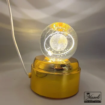 گوی چراغدار ماه و دختر چرخان ریموت دار |14040882 - Image 2