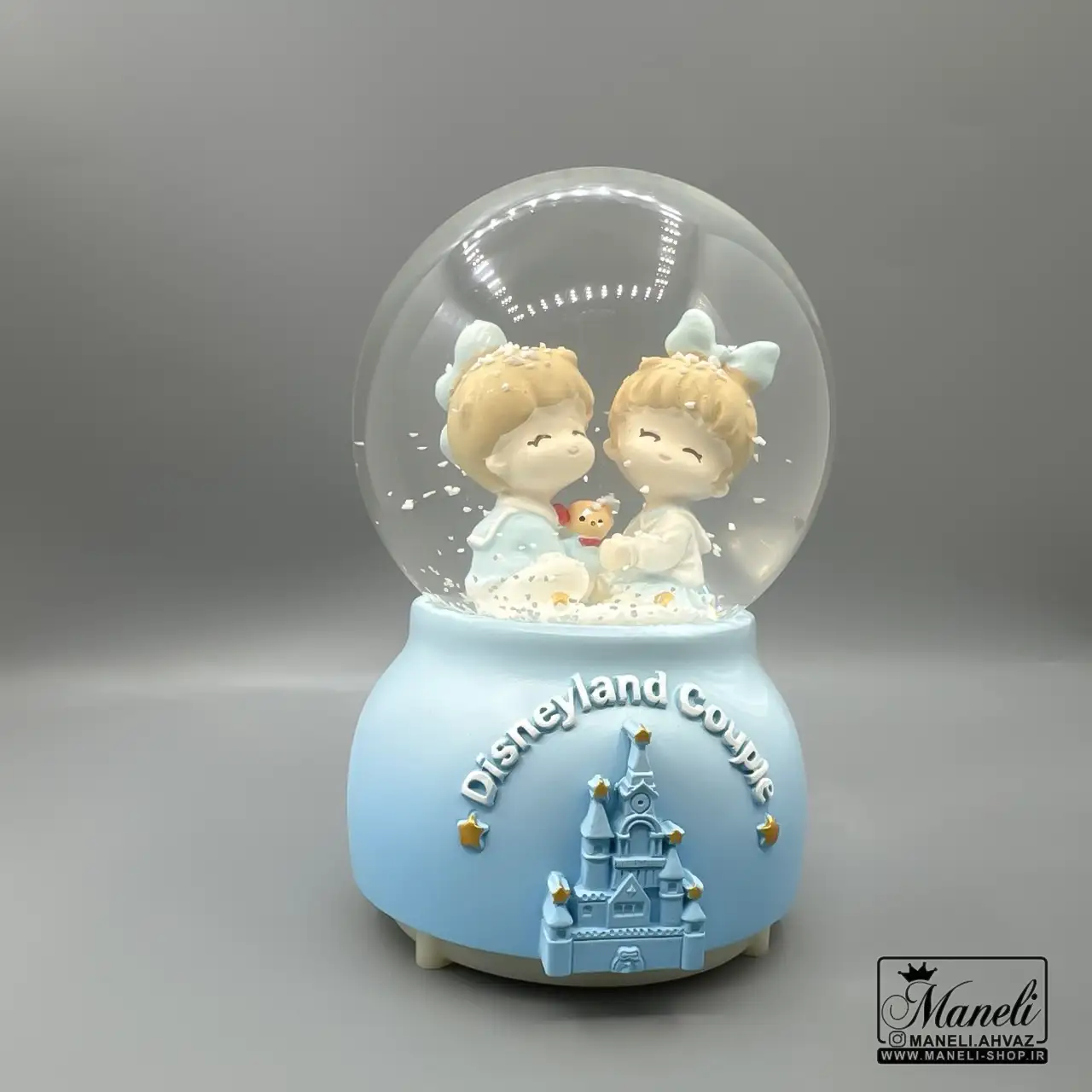 goy222 گوی دوقلو ی آبی موزیکال چراغدار