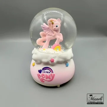 گوی صورتی رونی موزیکال چراغدار