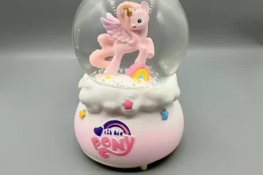 گوی صورتی رونی موزیکال چراغدار