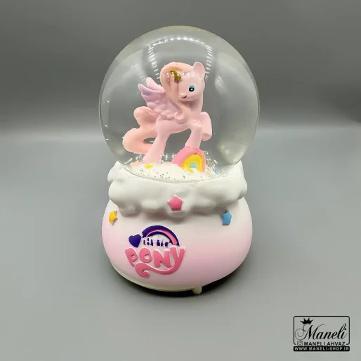 گوی صورتی رونی موزیکال چراغدار