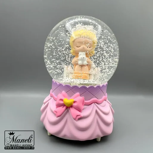 گوی پمپی موزیکال صورتی