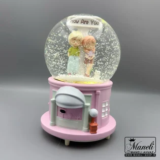 گوی دختر و پسر صورتی