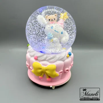 گوی موزیکال فیل و خرس صورتی