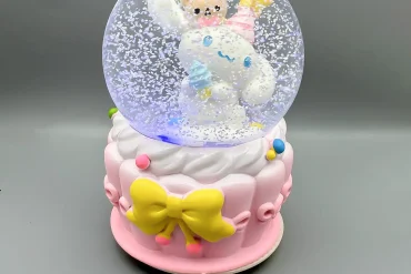 گوی موزیکال فیل و خرس صورتی