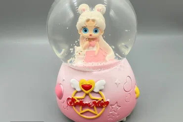 گوی دخترانه صورتی عروسکی