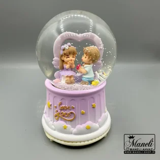 گوی عاشقانه بنفش love