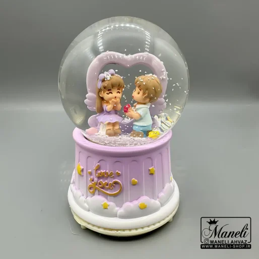 گوی عاشقانه بنفش love