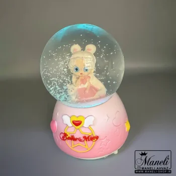 گوی دخترانه موزیکال و چراغدار عروسکی صورتی|14040857 - Image 3