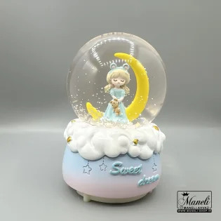 گوی موزیکال ماه و دختر موزیکال