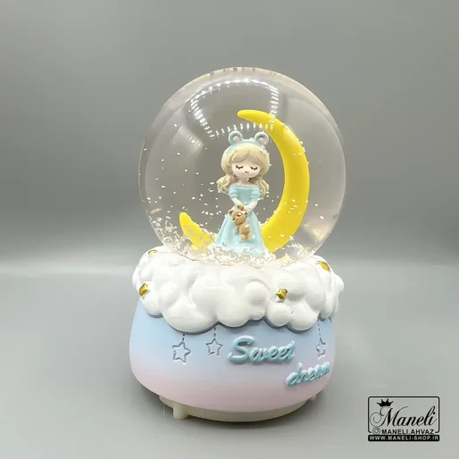 گوی موزیکال ماه و دختر موزیکال