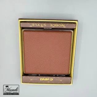 جاسیگاری چرم قهوه ای کروکودیلی ریز|14040906