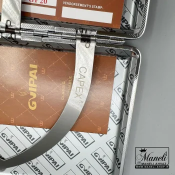 جاسیگاری چرم قهوه ای کروکودیلی|14040905 - Image 5