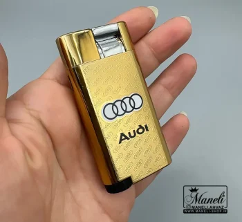 فندک گازی طلایی AUDI.BMW شعله گازی|140408159 - Image 11