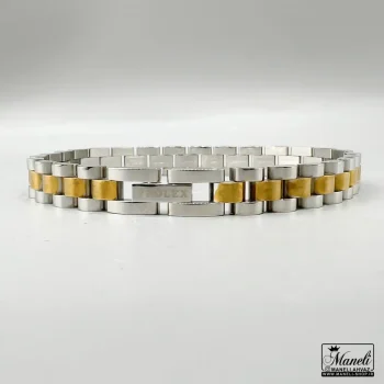 دستبند رولکس 3 رج با پهنای 8 میل | استیل 14040822 - Image 3