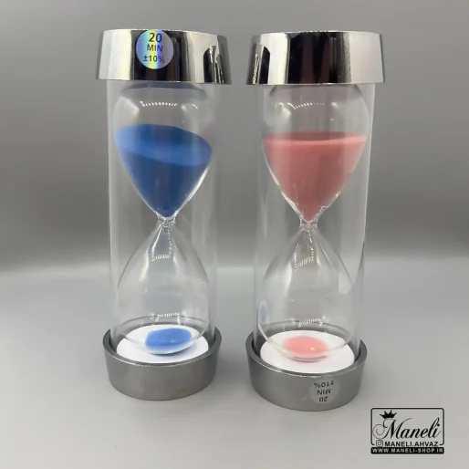 ساعت شنی صورتی و آبی