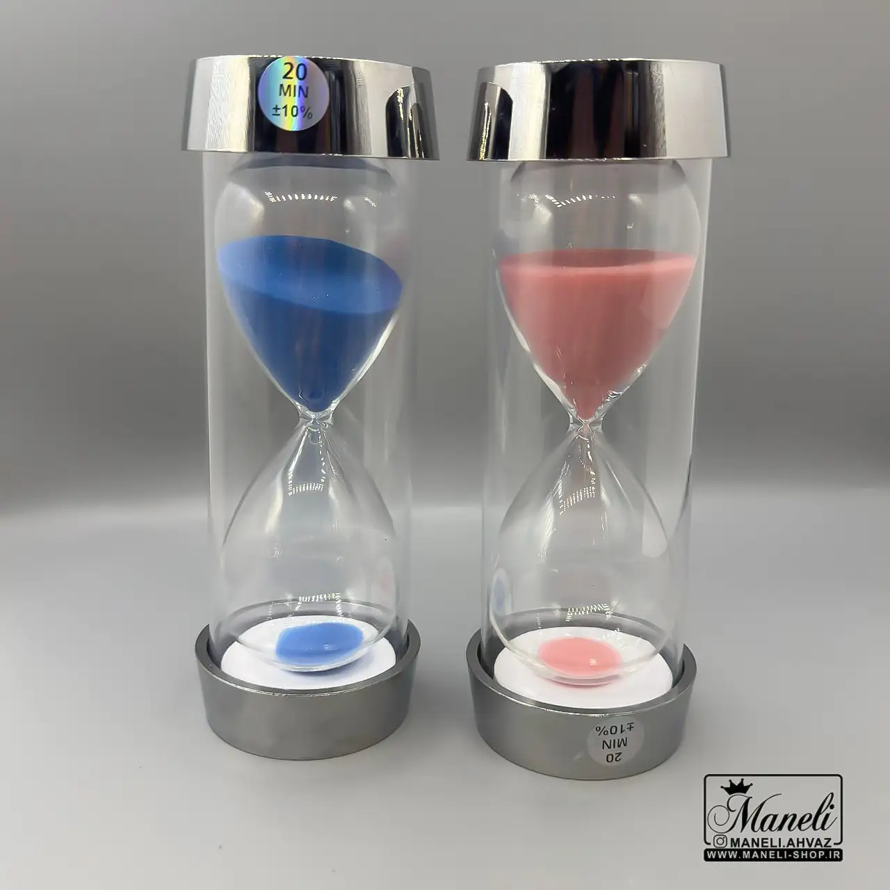 saat shenii ساعت شنی صورتی و آبی