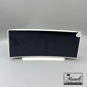 ساعت رومیزی شیک ا ال ای دی دیجیتال سفید و مشکی|14040831 - Image 3