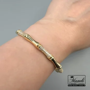 ست دستبند و انگشتر ژوپینگ زنانه رنگ ثابت مدل استخوانی|14040894 - Image 4