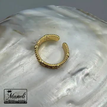 انگشتر ونکلیف طلایی