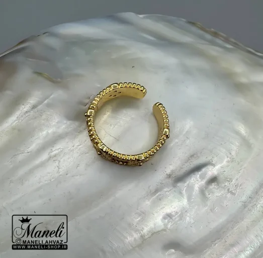 انگشتر ونکلیف طلایی